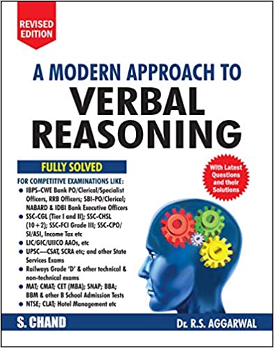 A Modern Approach To Verbal Reasoning  R S Aggarwal